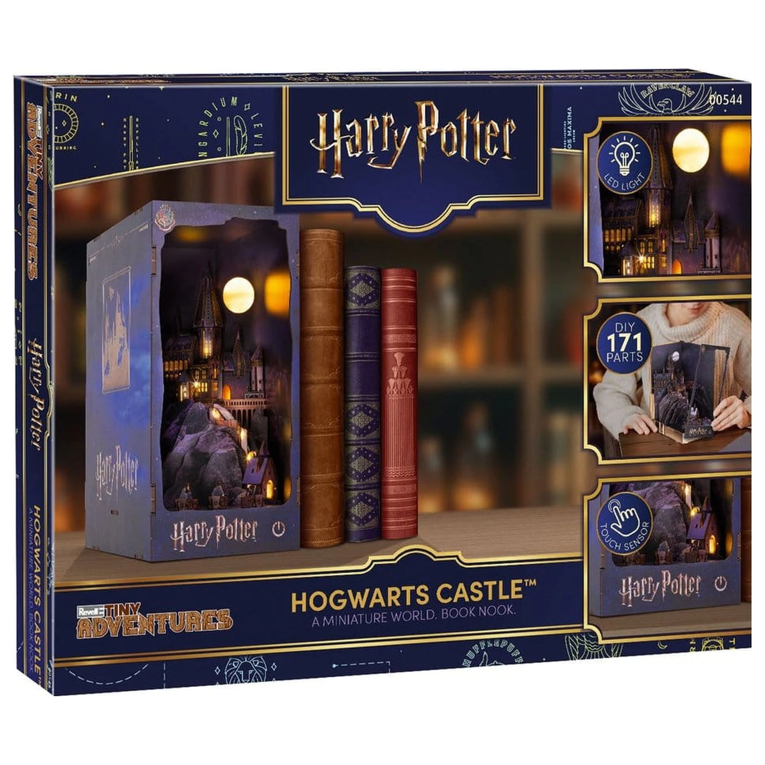 Harry Potter Tiny Adventures Buchnische Mini Diorama Hogwarts Schloss 18 cm Produktfoto