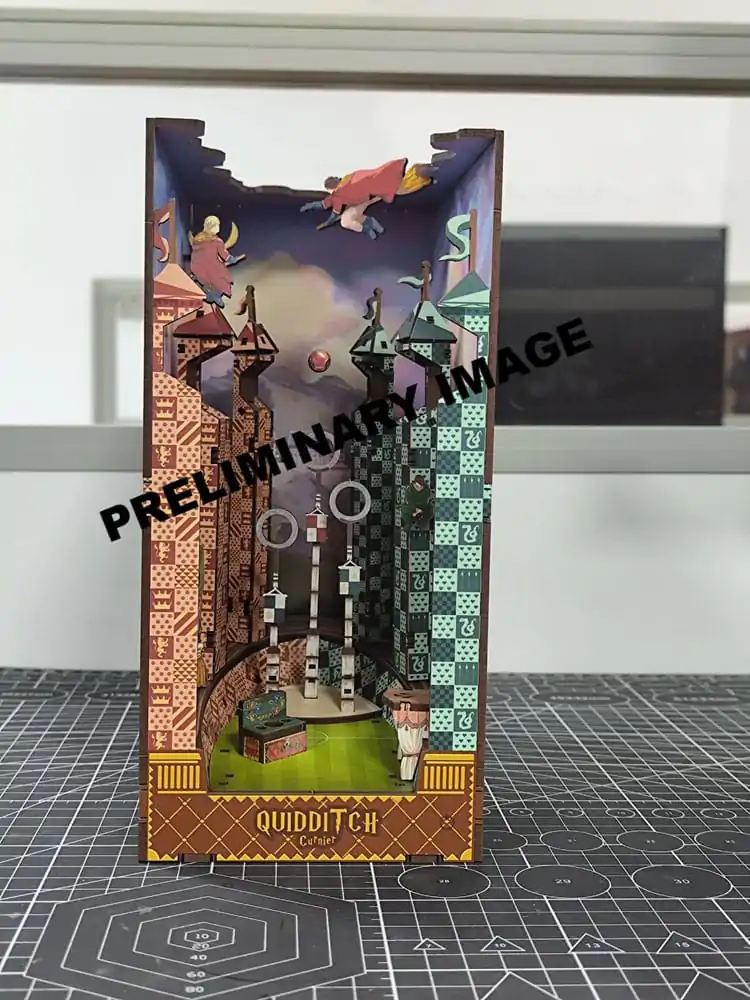 Harry Potter Tiny Adventures Book Nook Mini-Diorama Quidditchfeld 23 cm termékfotó