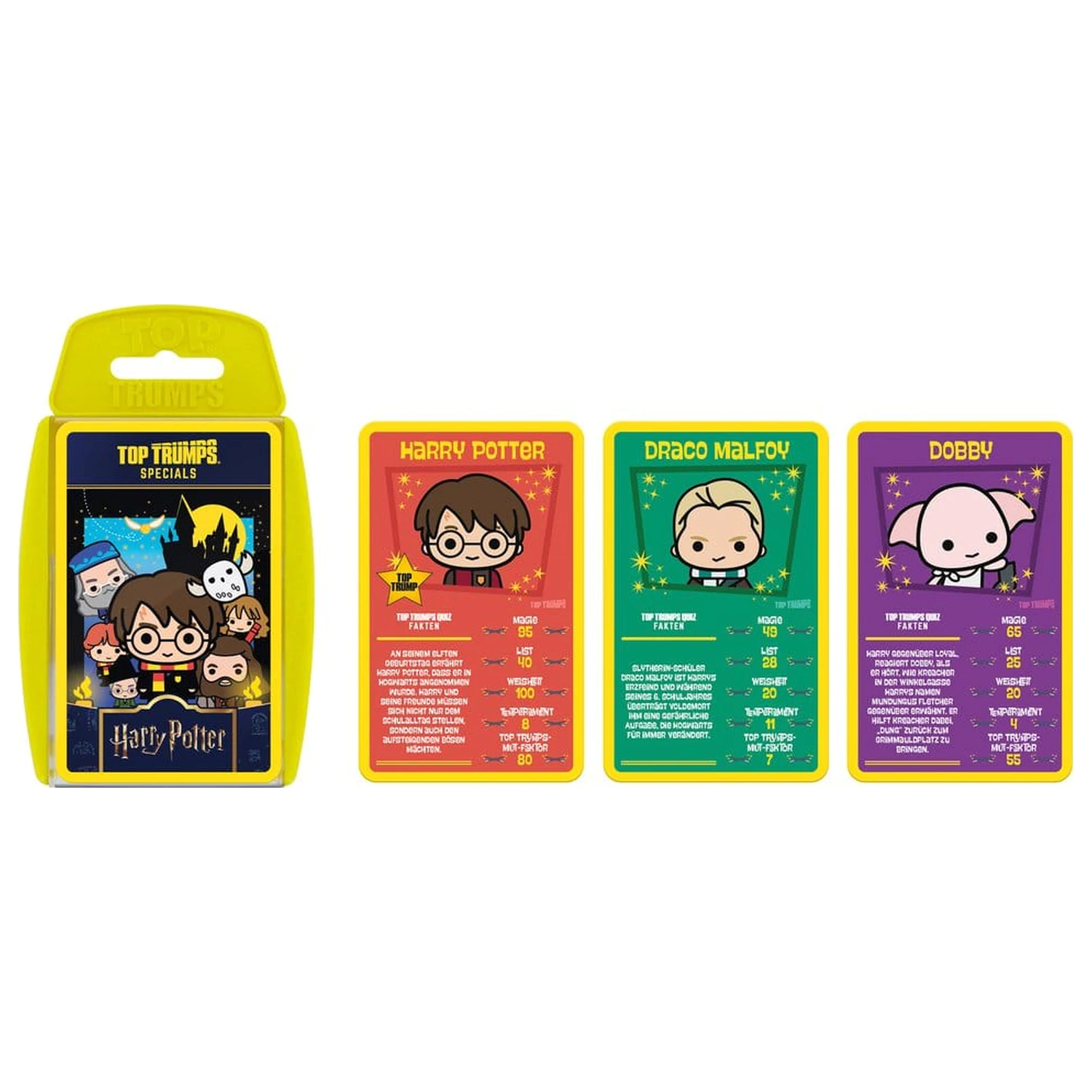 Harry Potter Kartenspiel Top Trumps Chibi Style *deutsche Version* Produktfoto