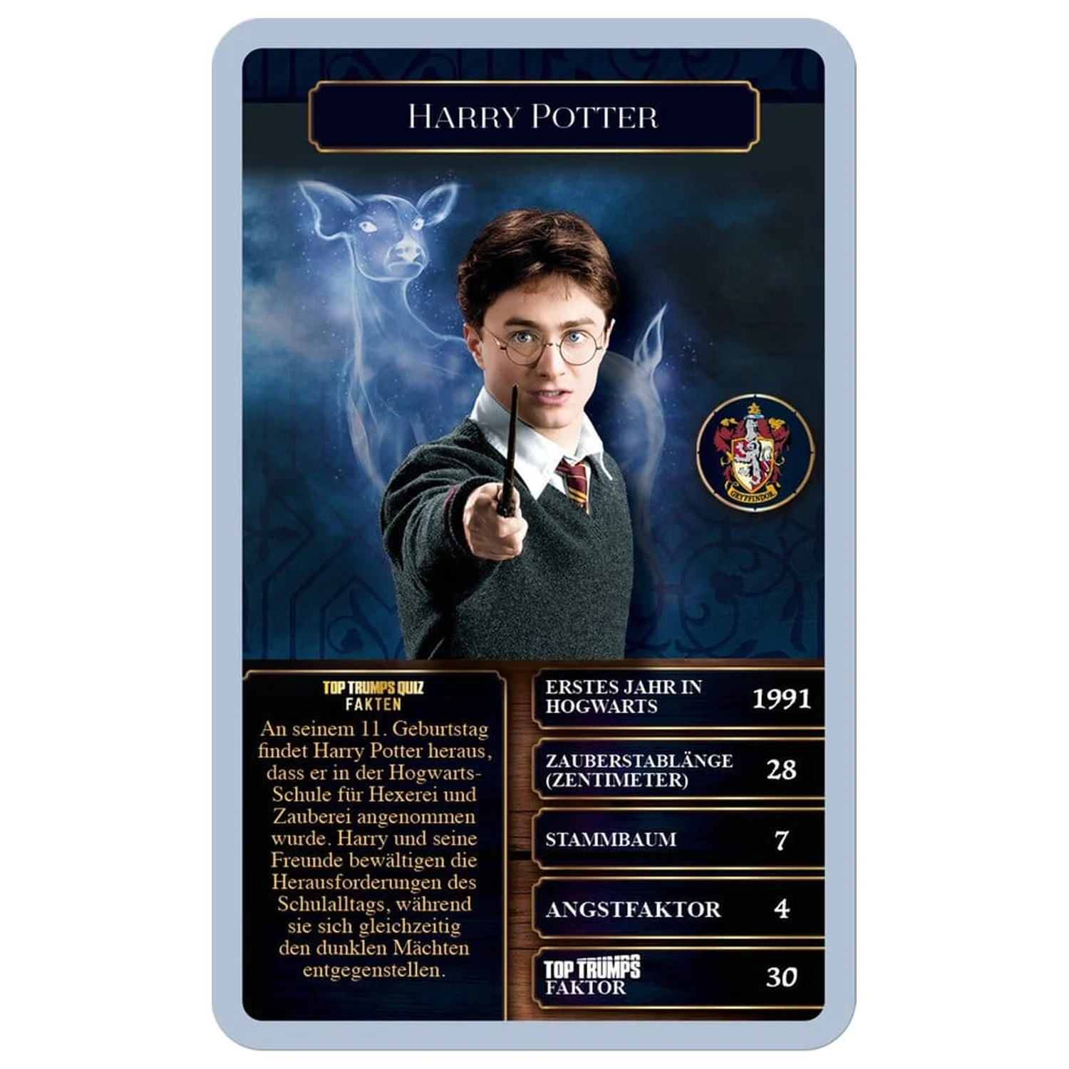 Harry Potter Karten-Spiel Top Trumps Witches and Wizards Neue Version *Deutsche Version* Produktfoto