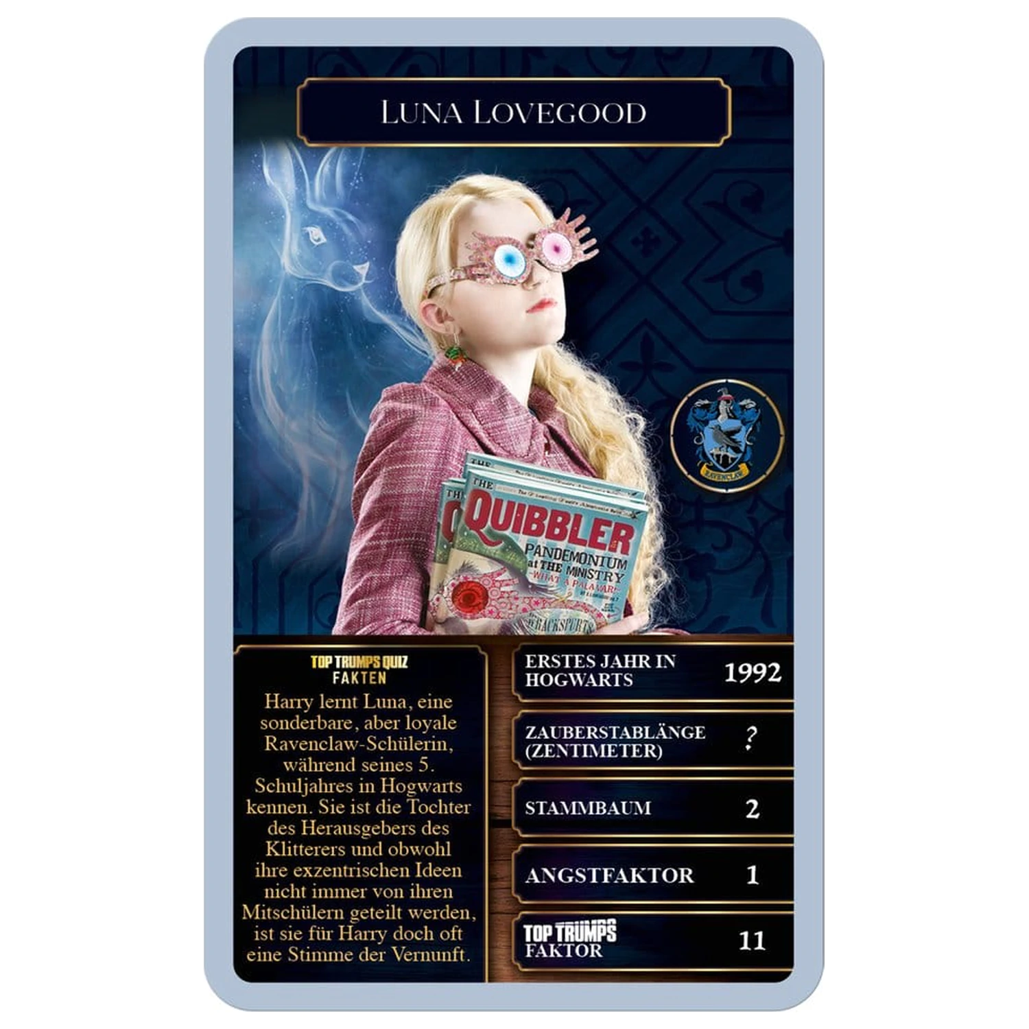 Harry Potter Karten-Spiel Top Trumps Witches and Wizards Neue Version *Deutsche Version* Produktfoto
