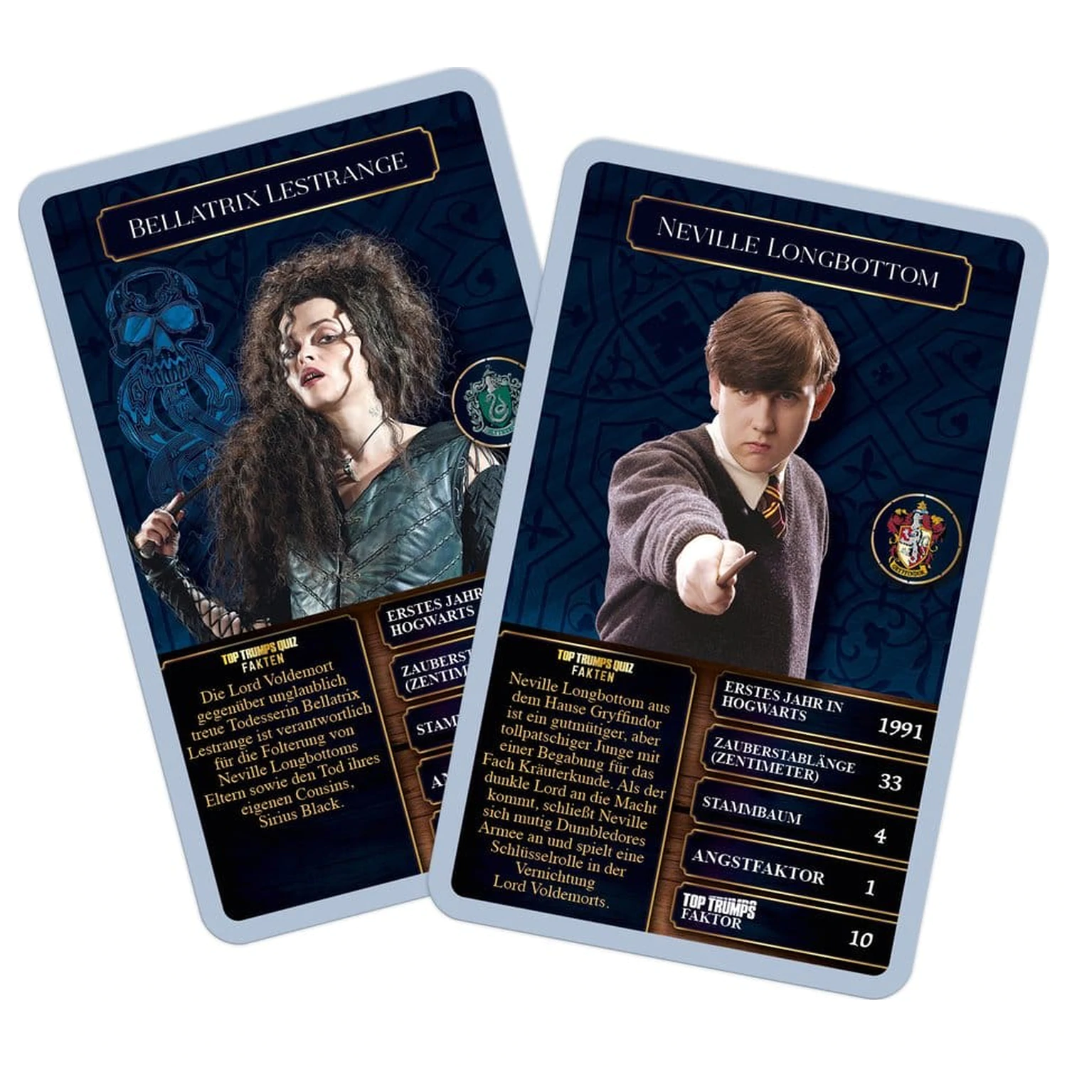 Harry Potter Karten-Spiel Top Trumps Witches and Wizards Neue Version *Deutsche Version* Produktfoto