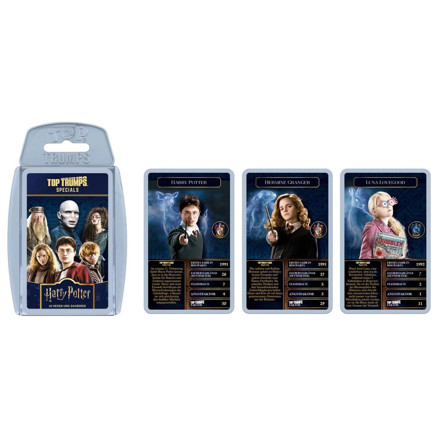 Harry Potter Karten-Spiel Top Trumps Witches and Wizards Neue Version *Deutsche Version* Produktfoto