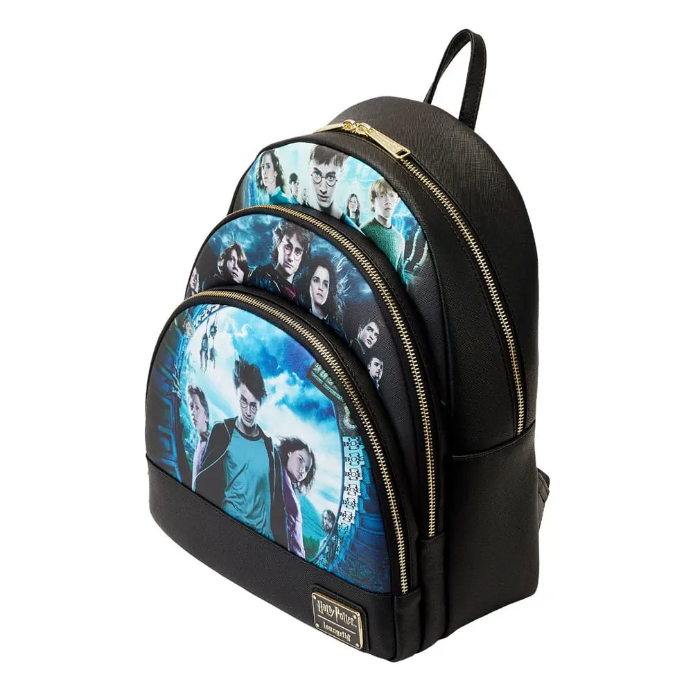 Harry Potter by Loungefly Rucksack Trilogy Series 2 Triple Pocket Produktfoto