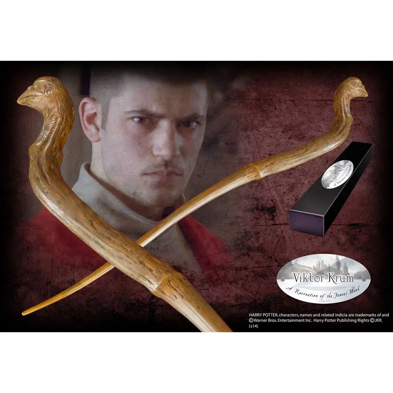 Harry Potter Zauberstab Viktor Krum (Charakter-Edition) Produktfoto
