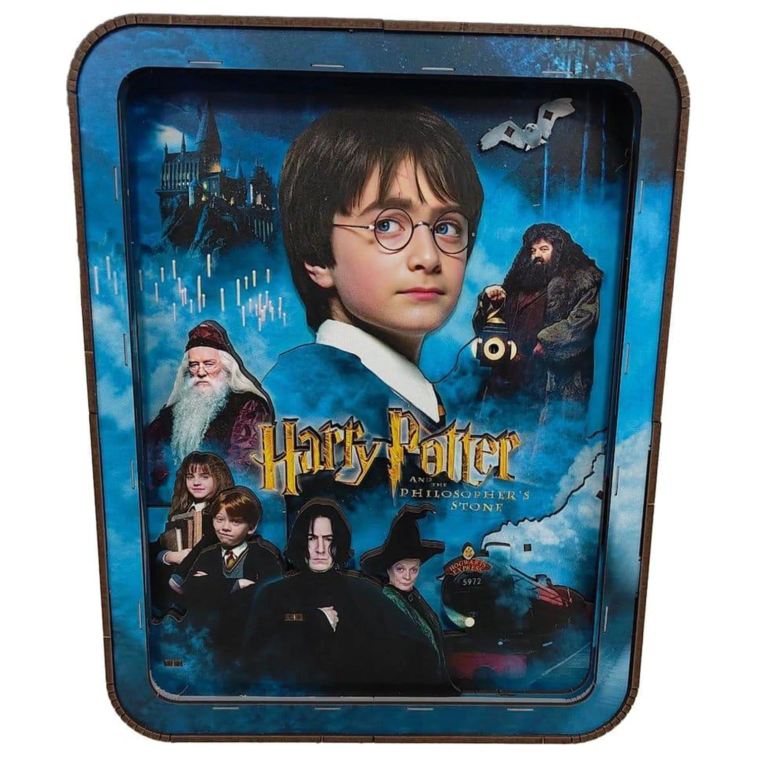 Harry Potter Wall Frame The Philosopher's Stone xxpc + LED Light Produktfoto