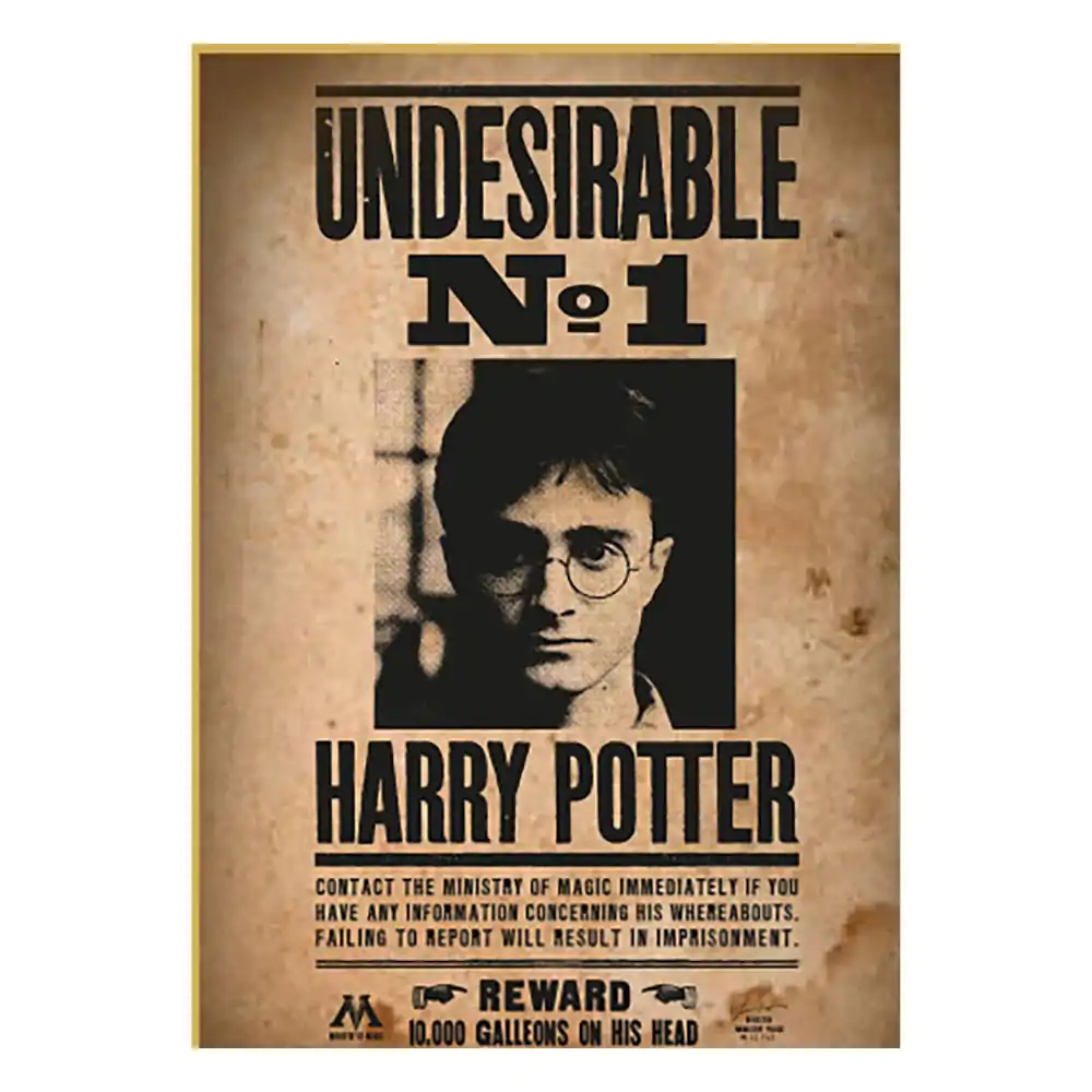 Harry Potter Puzzle Wanted No1 Harry Potter (50 Teile) Produktfoto