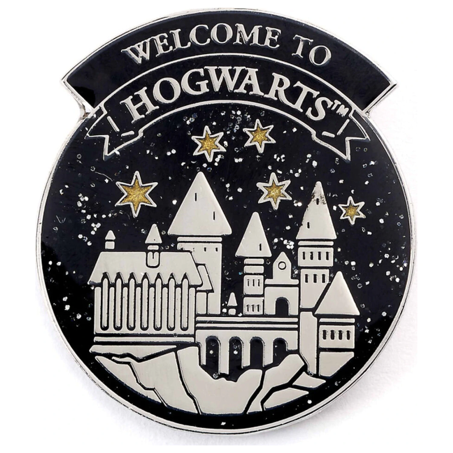 Harry Potter Welcome to Hogwarts Pin Anstecker Produktfoto