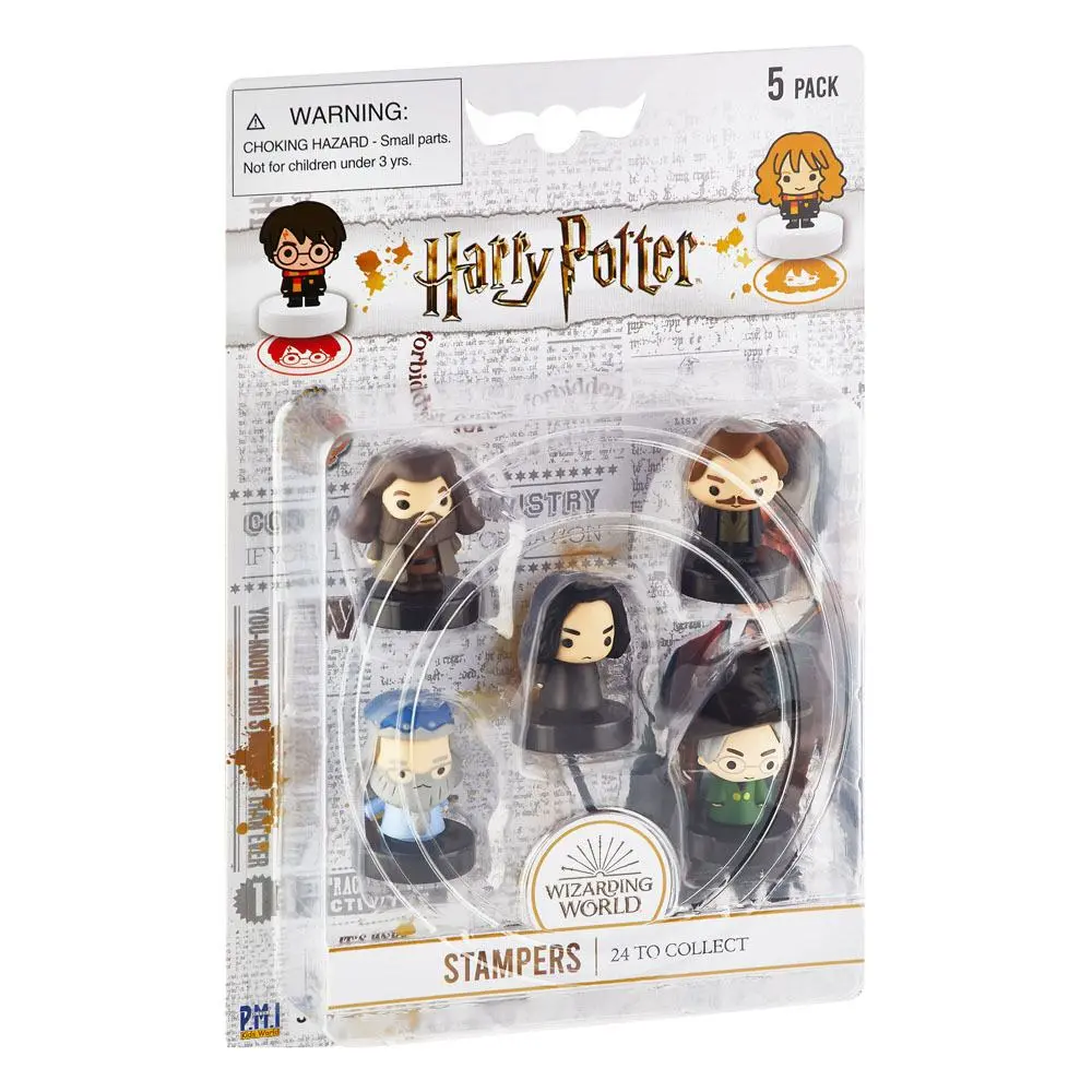 Harry Potter Stempel 5er-Pack Wizarding World 4 cm Produktfoto