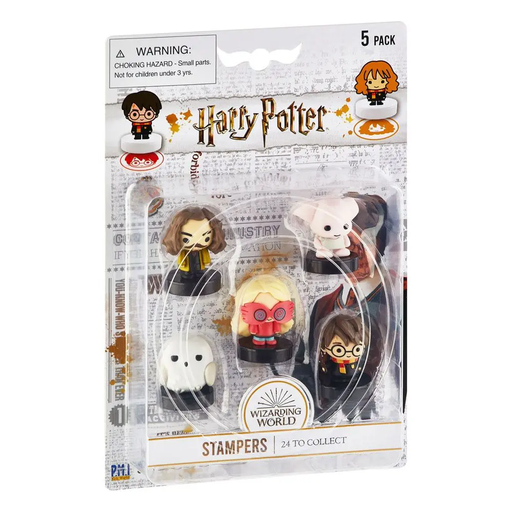 Harry Potter Stempel 5er-Pack Wizarding World 4 cm Produktfoto