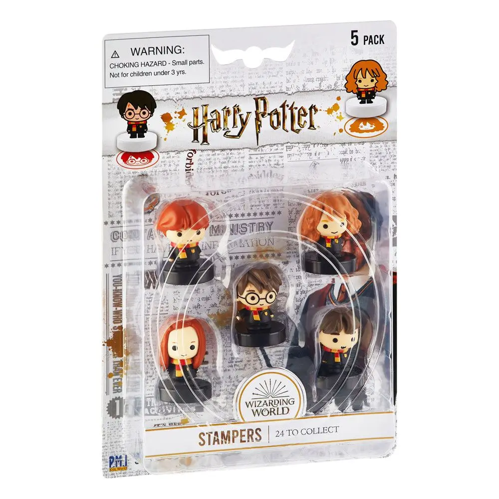 Harry Potter Stempel 5er-Pack Wizarding World 4 cm Produktfoto