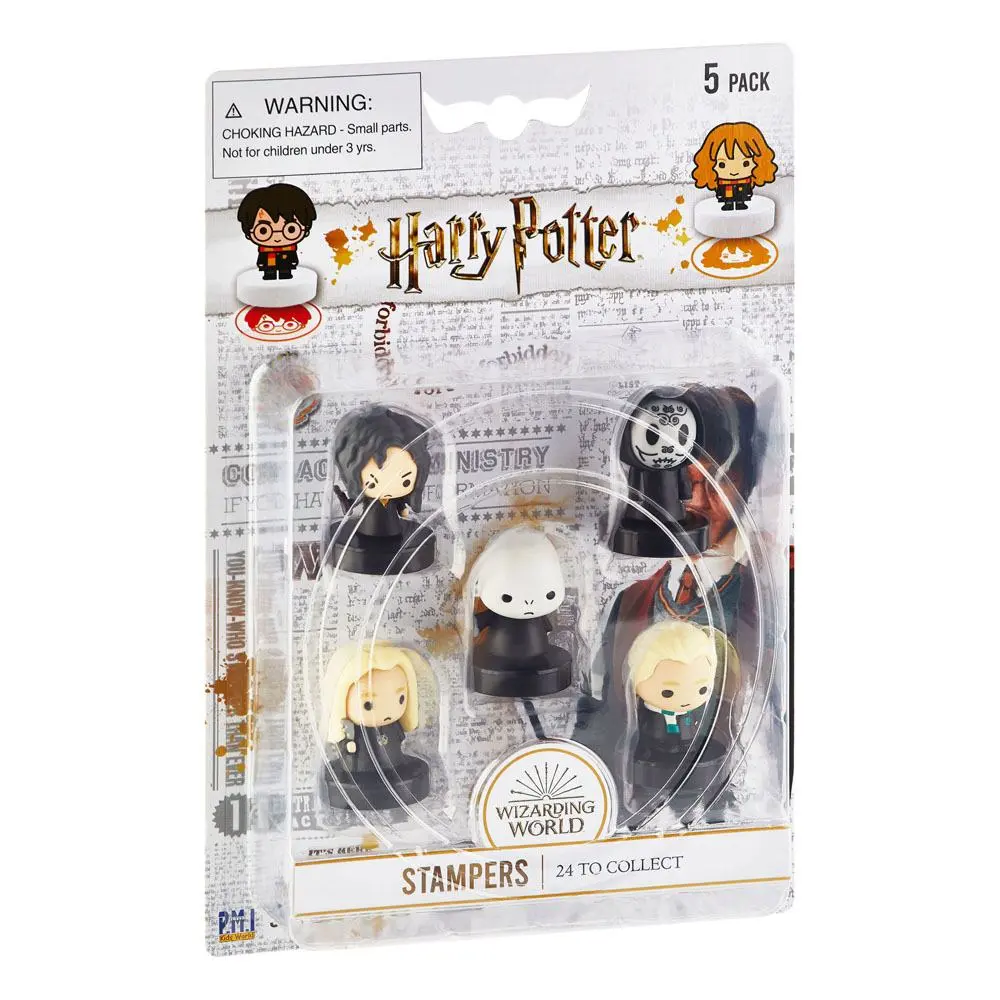Harry Potter Stempel 5er-Pack Wizarding World 4 cm Produktfoto