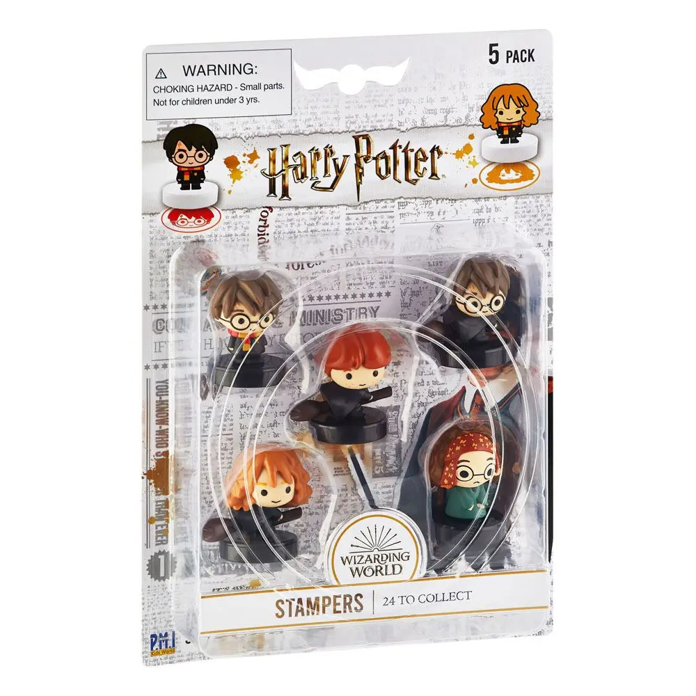 Harry Potter Stempel 5er-Pack Wizarding World 4 cm Produktfoto