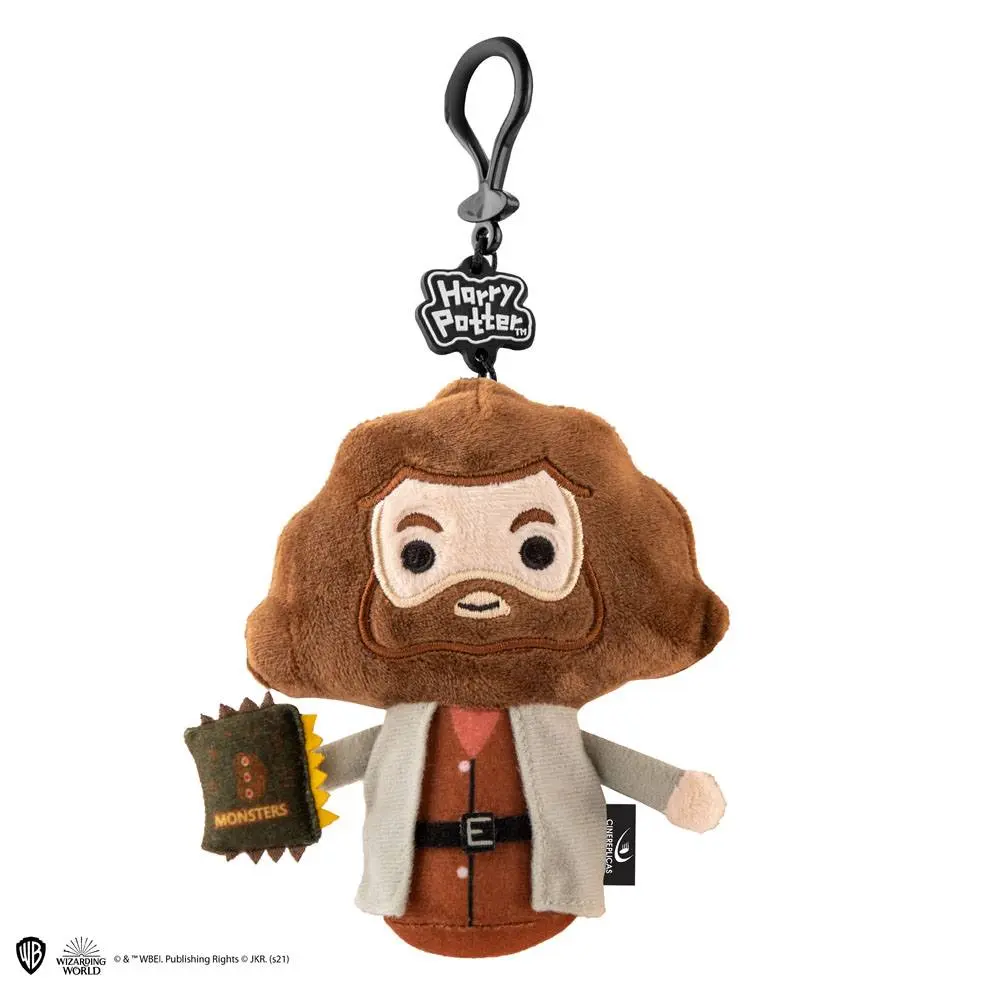 Harry Potter Plüsch-Schlüsselanhänger Hagrid 8 cm Produktfoto