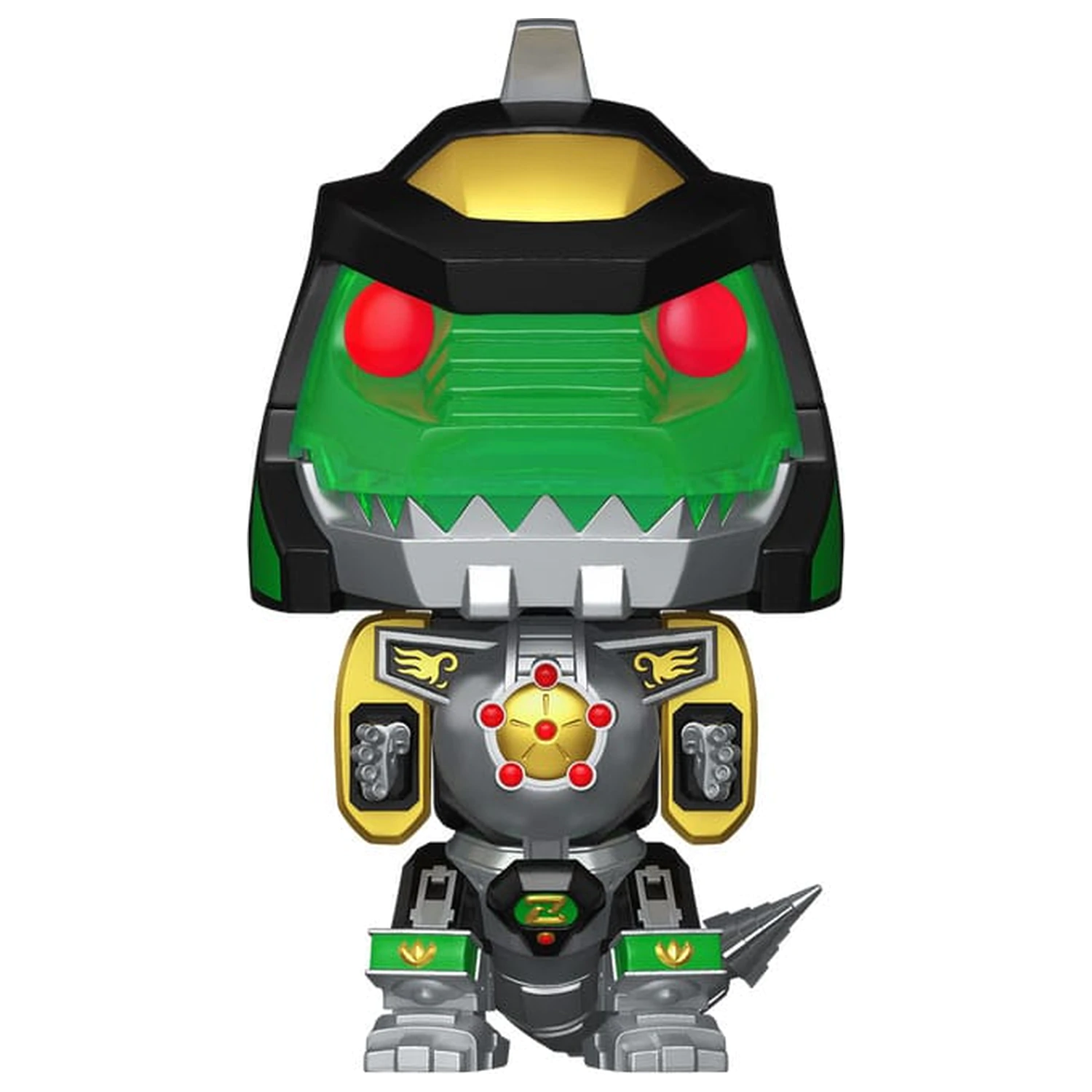 Hasbro Bitty Funko POP! Bots Figur PR- Dragon Zord mit GR Ranger 11,7 cm Produktfoto