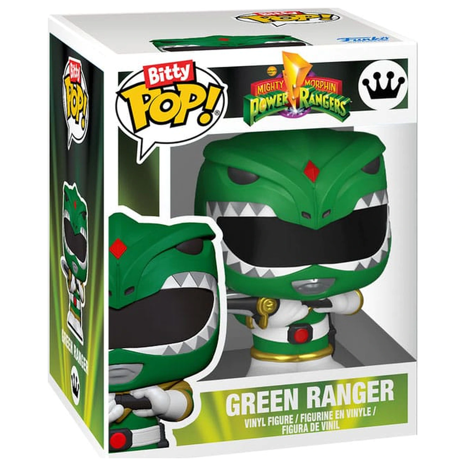 Hasbro Bitty Funko POP! Bots Figur PR- Dragon Zord mit GR Ranger 11,7 cm Produktfoto