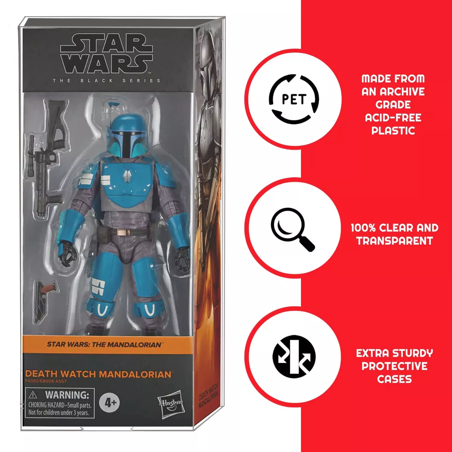 Hasbro Star Wars The Black Series 10-er Pack side box Protector Produktfoto