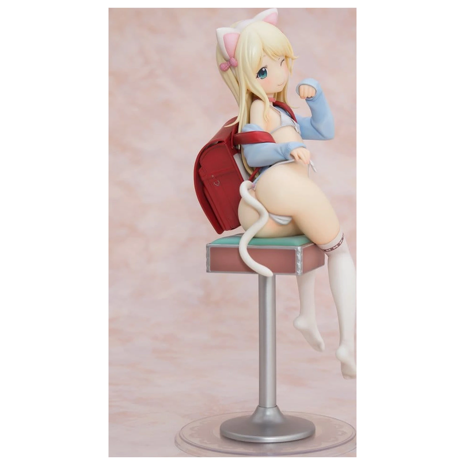 Hatsukoi Ribbon PVC Figur 1/6 Yuu White cat Ver. 25 cm Produktfoto