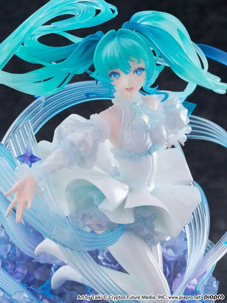 Hatsune Miku PVC Statue 1/7 Hatsune Miku - Crystal Dress Ver. 22 cm Produktfoto