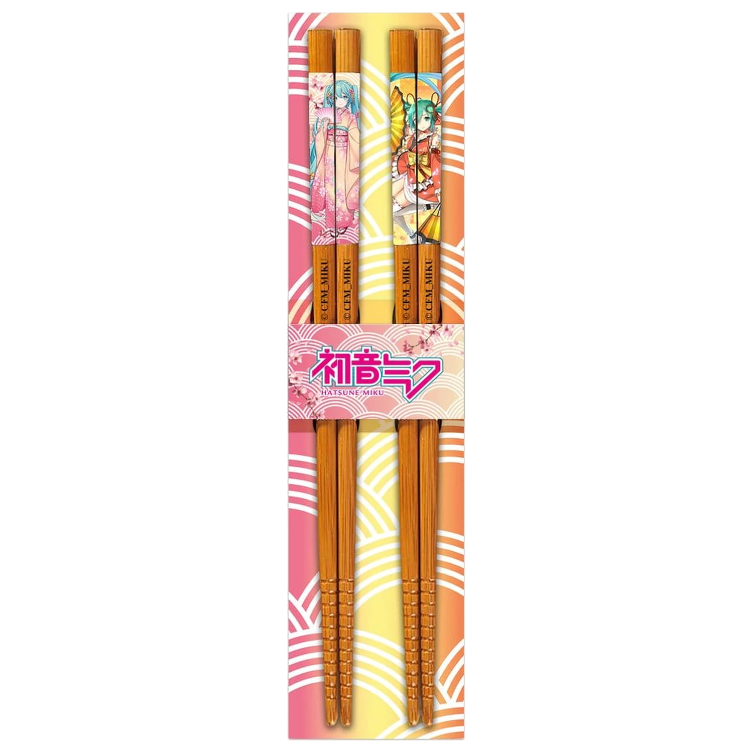 Hatsune Miku Essstäbchen 2er-Pack Produktfoto