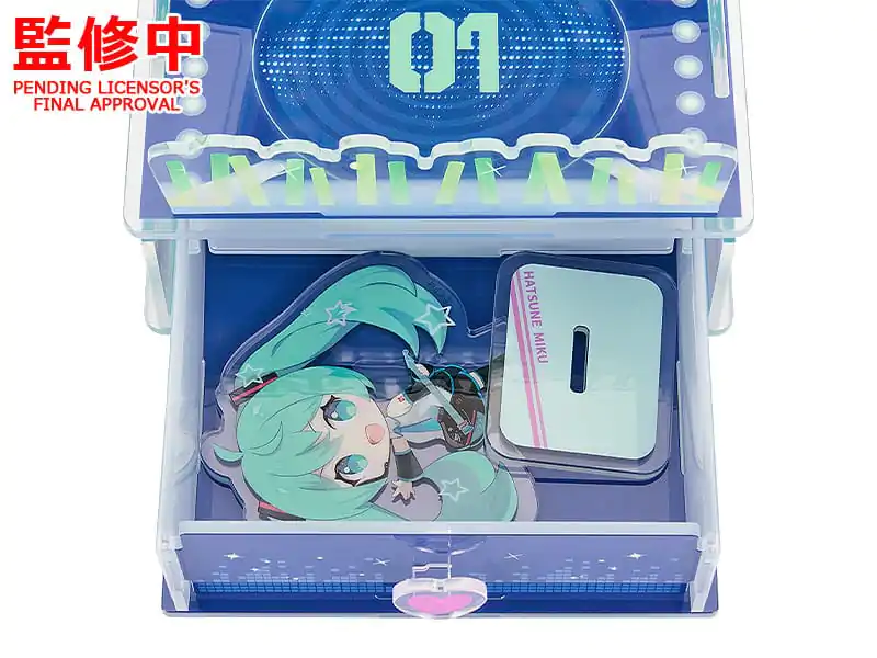 Hatsune Miku Zubehör-Set Acrylic Diorama Case Character Vocal Series 01: Hatsune Miku termékfotó