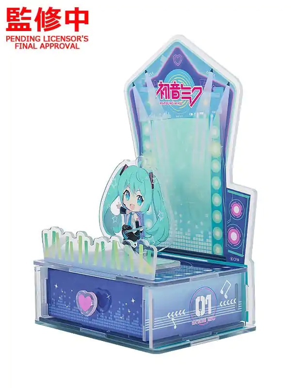 Hatsune Miku Zubehör-Set Acrylic Diorama Case Character Vocal Series 01: Hatsune Miku termékfotó