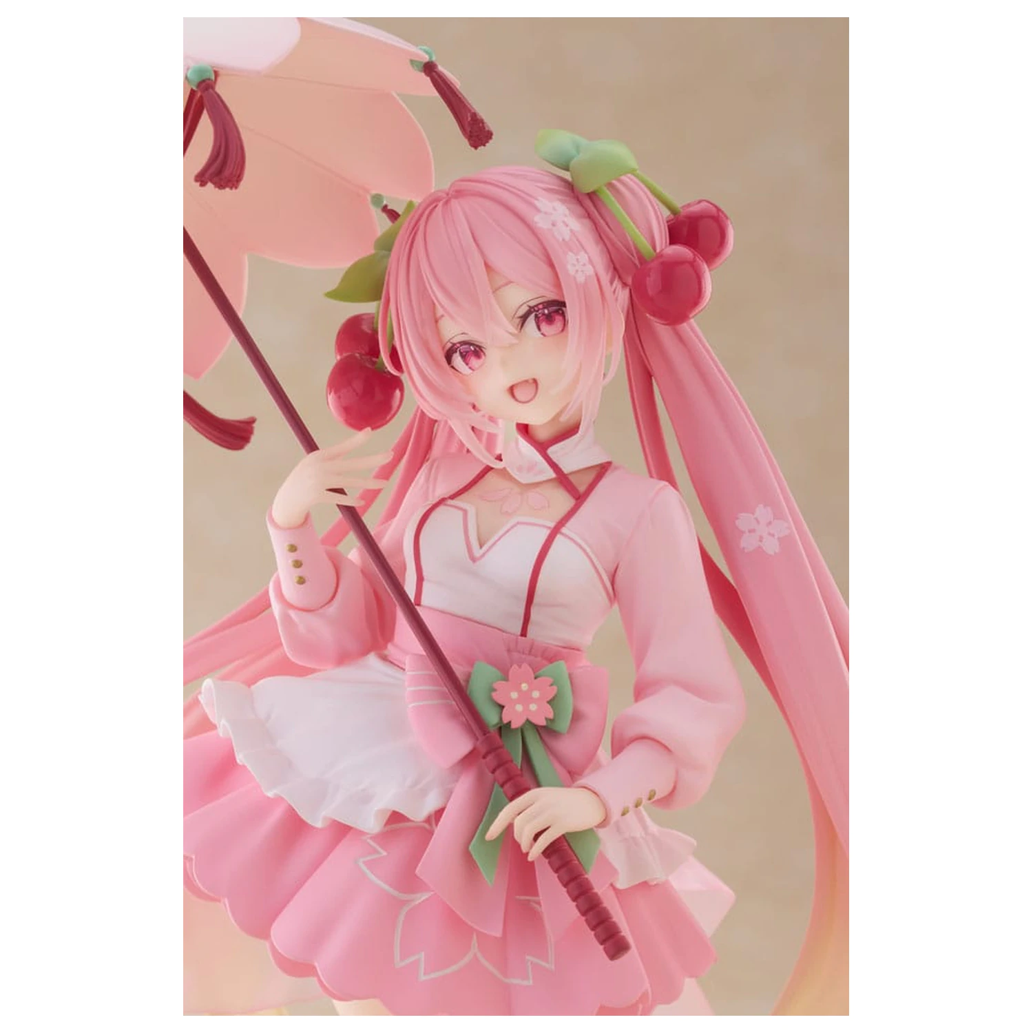 Hatsune Miku AMP PVC Statue Newley Written Sakura Miku Sakura Dress Version 21 cm Produktfoto