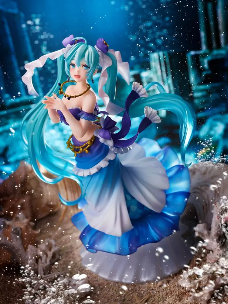 Hatsune Miku AMP PVC Statue Princess Mermaid Ver. 21 cm Produktfoto