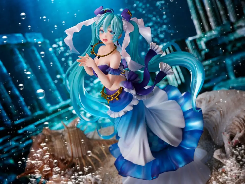 Hatsune Miku AMP PVC Statue Princess Mermaid Ver. 21 cm Produktfoto