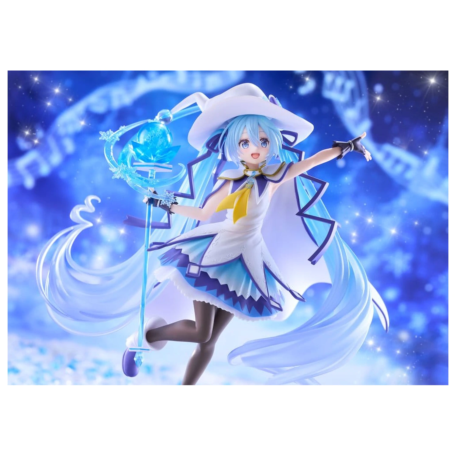 Hatsune Miku AMP+ PVC Figur Snow Miku All Stars 2014 Ver. 25 cm Produktfoto