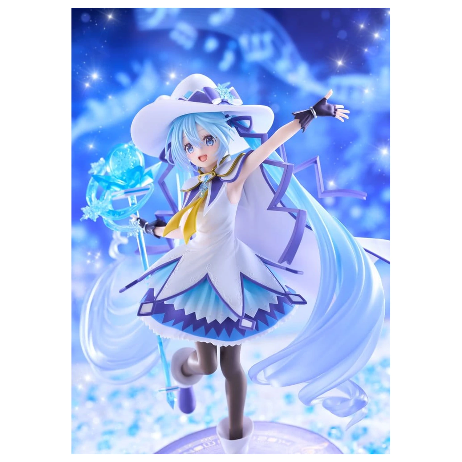 Hatsune Miku AMP+ PVC Figur Snow Miku All Stars 2014 Ver. 25 cm Produktfoto