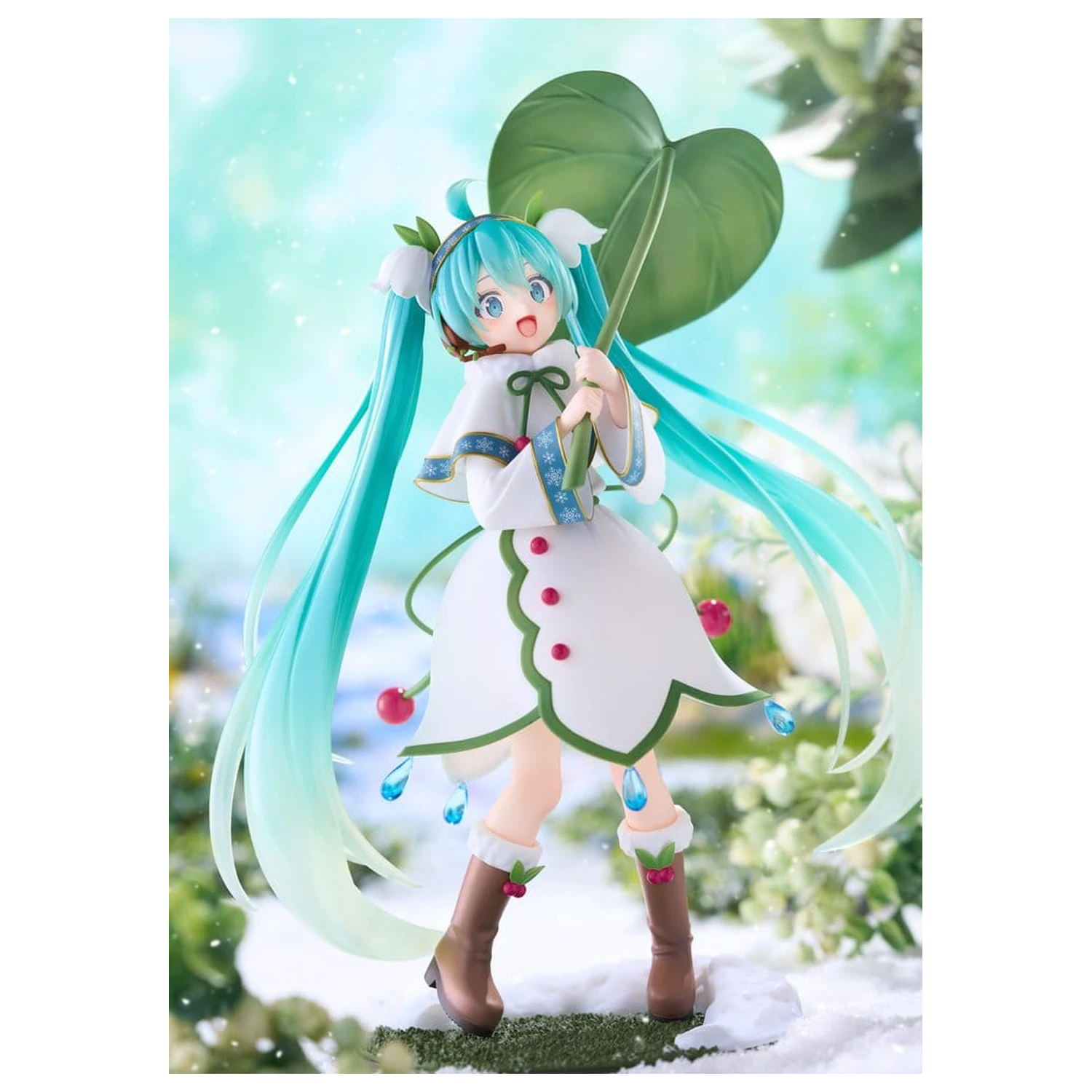 Hatsune Miku AMP+ PVC Figur Snow Miku All Stars 2015 Ver. 22 cm Produktfoto