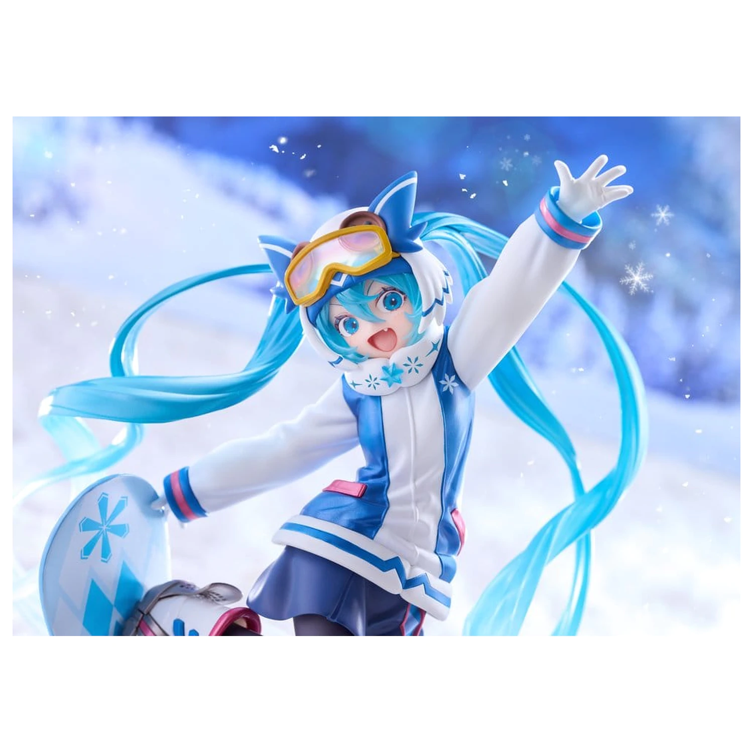 Hatsune Miku AMP+ PVC Figur Snow Miku All Stars 2016 Ver. 23 cm Produktfoto