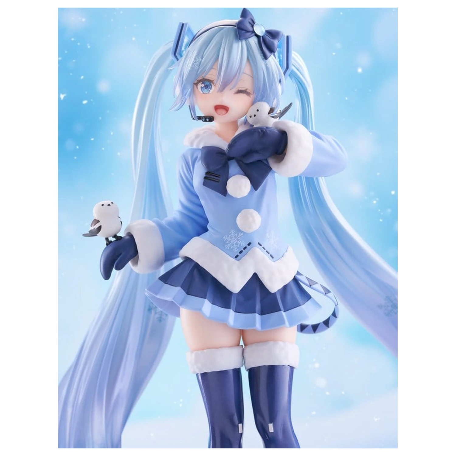 Hatsune Miku AMP+ PVC Figur Snow Miku All Stars 2012 Ver. 25 cm Produktfoto