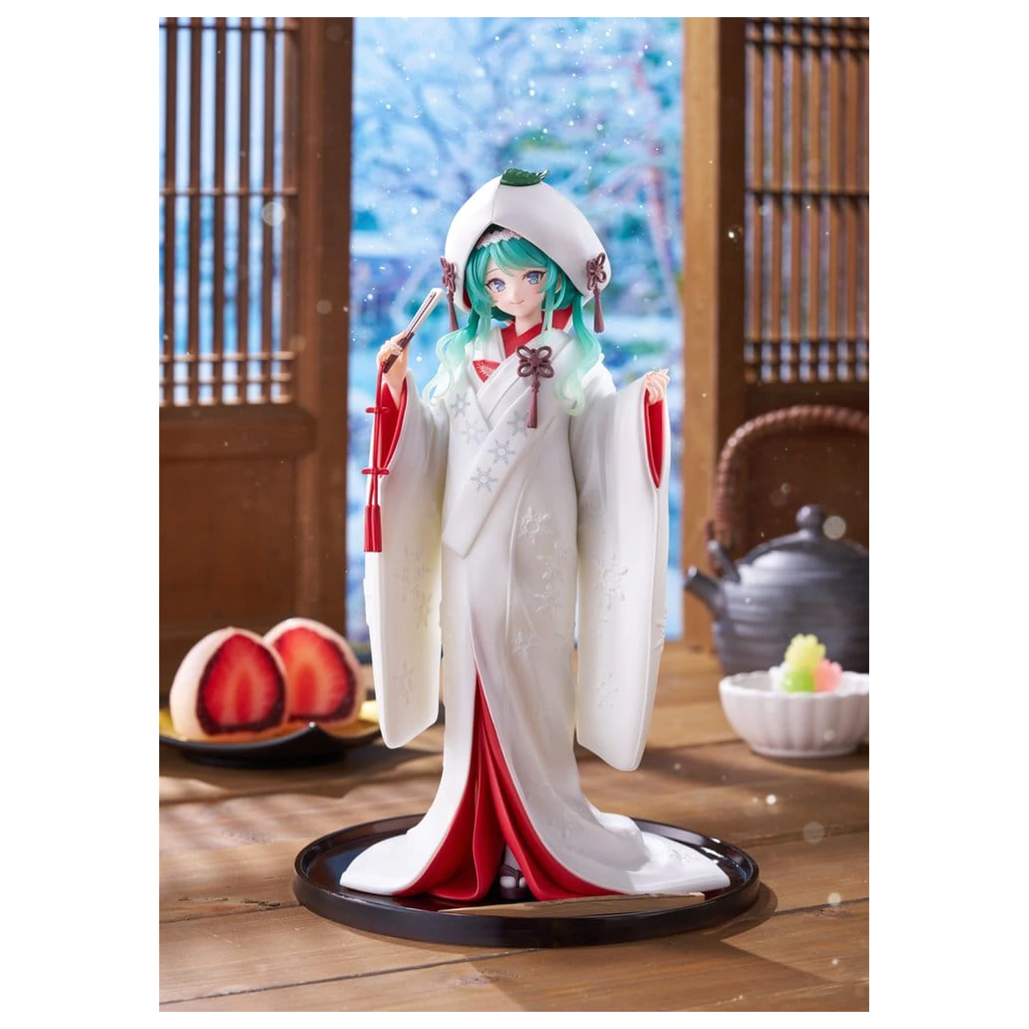 Hatsune Miku AMP+ PVC Figur Snow Miku All Stars 2013 Ver. 23 cm Produktfoto
