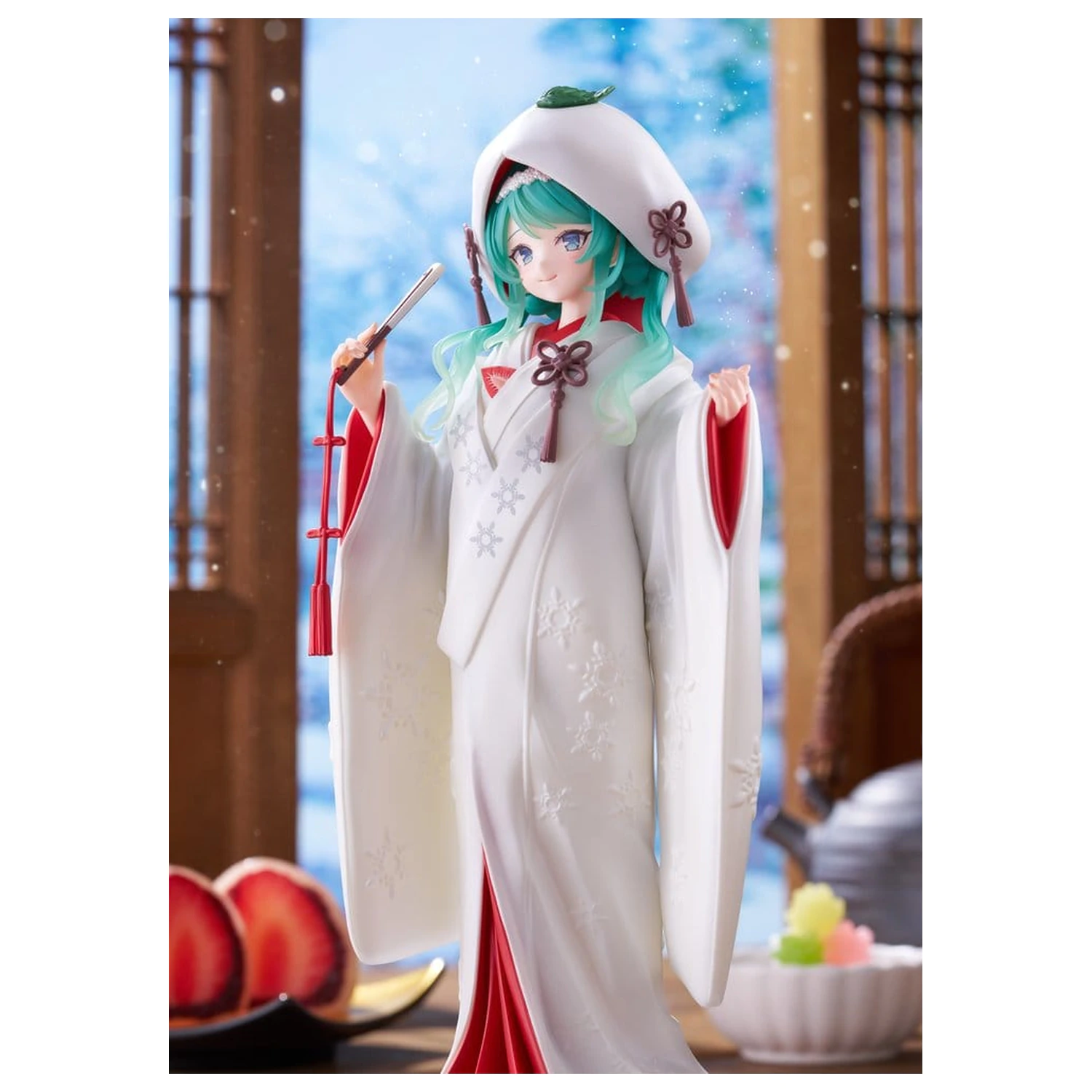 Hatsune Miku AMP+ PVC Figur Snow Miku All Stars 2013 Ver. 23 cm Produktfoto