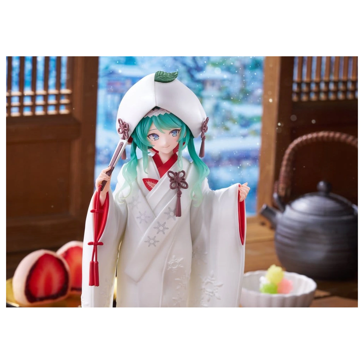 Hatsune Miku AMP+ PVC Figur Snow Miku All Stars 2013 Ver. 23 cm Produktfoto
