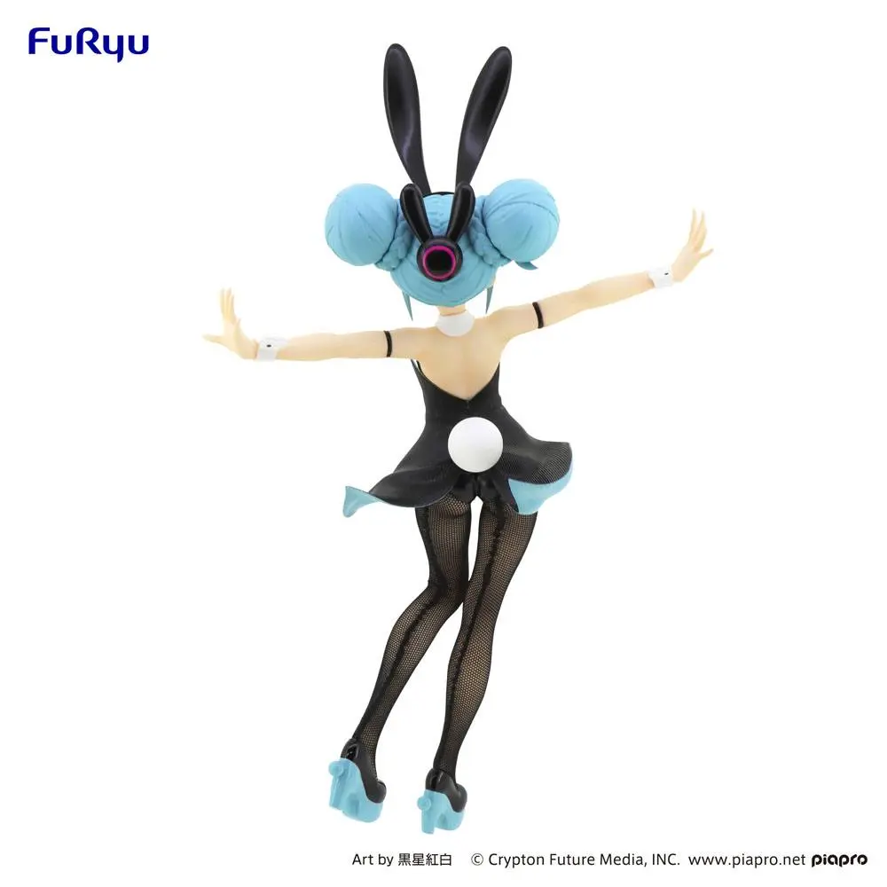 Hatsune Miku BiCute Bunnies PVC Statue Hatsune Miku Black Ver. 30 cm Produktfoto