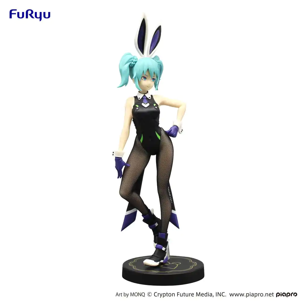 Hatsune Miku BiCute Bunnies PVC Statue Street Violet Color Ver. 30 cm Produktfoto