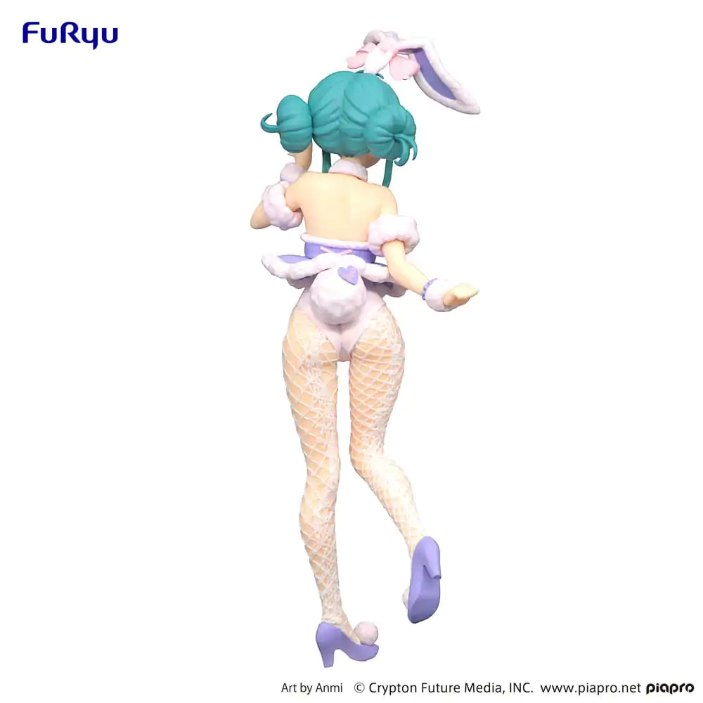Hatsune Miku BiCute Bunnies PVC Statue White Rabbit Purple Color Ver. 28 cm Produktfoto