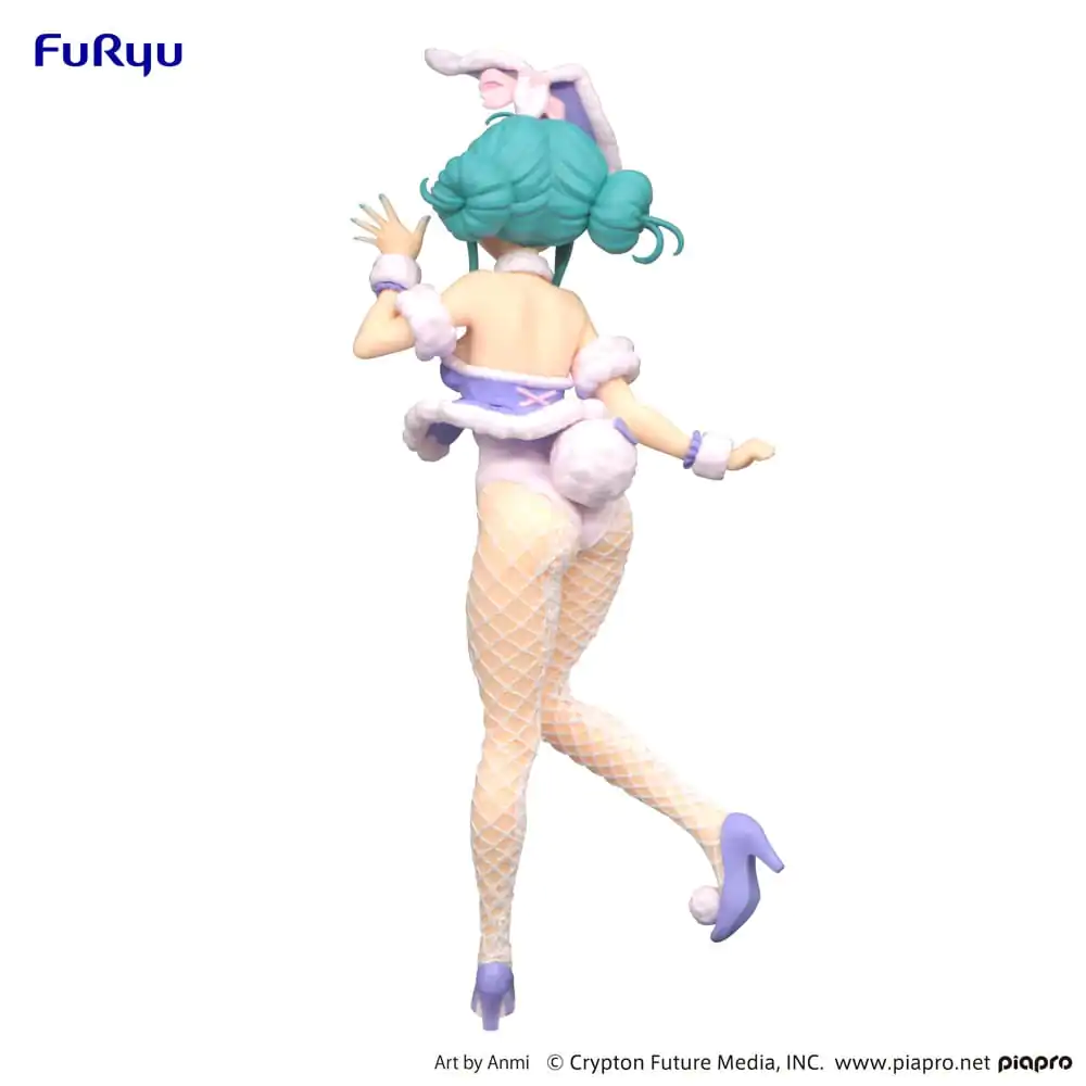Hatsune Miku BiCute Bunnies PVC Statue White Rabbit Purple Color Ver. 28 cm Produktfoto
