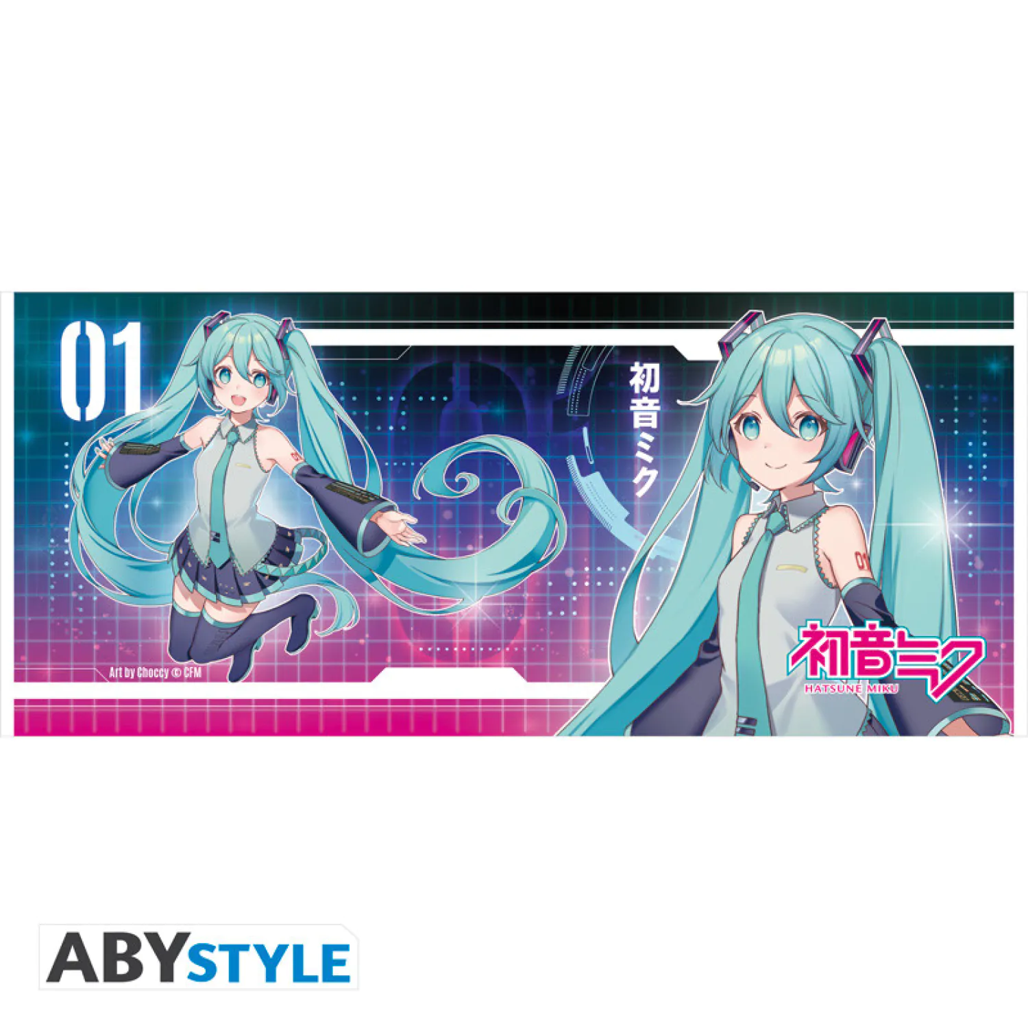 Hatsune Miku Tasse Cyberpunk Produktfoto