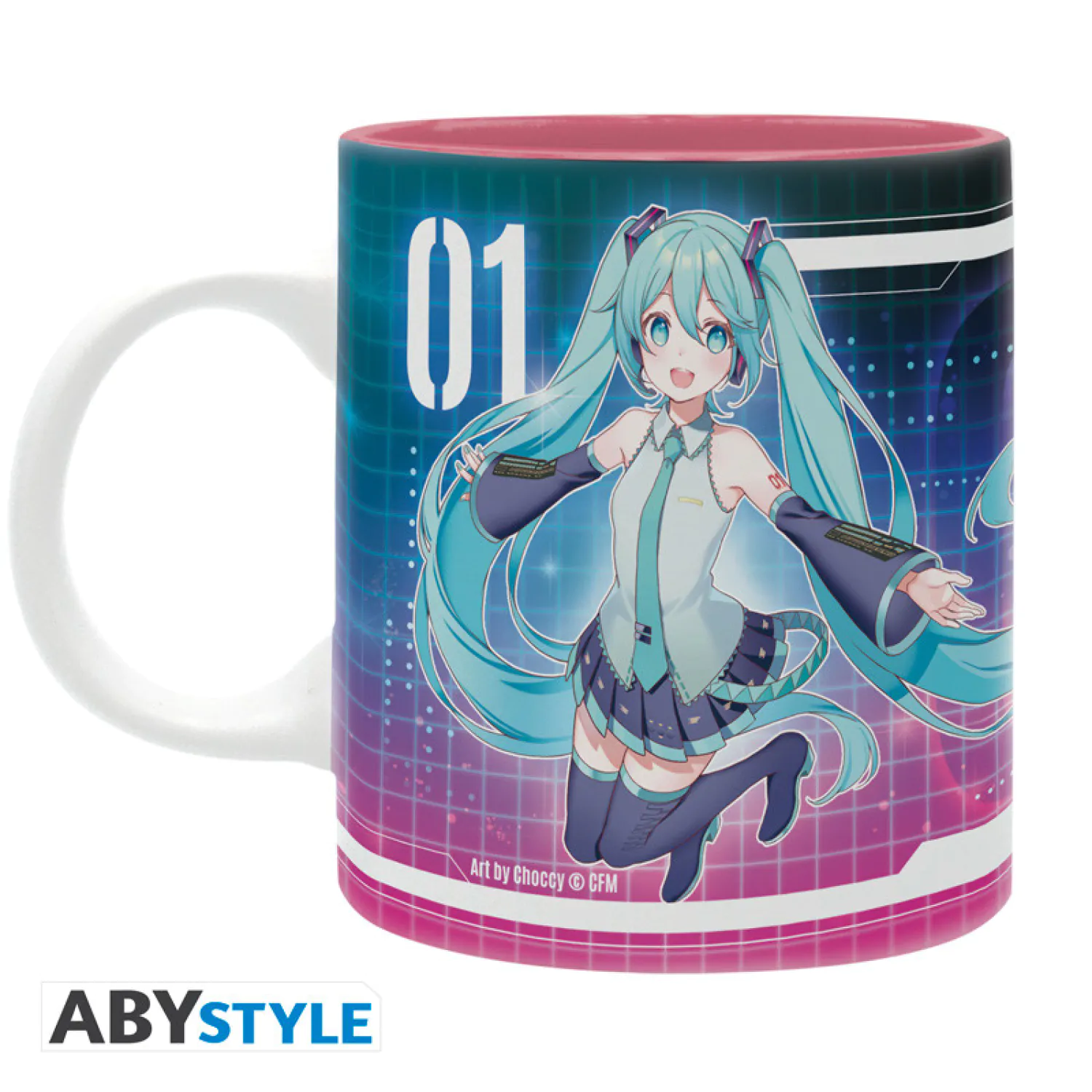 Hatsune Miku Tasse Cyberpunk Produktfoto