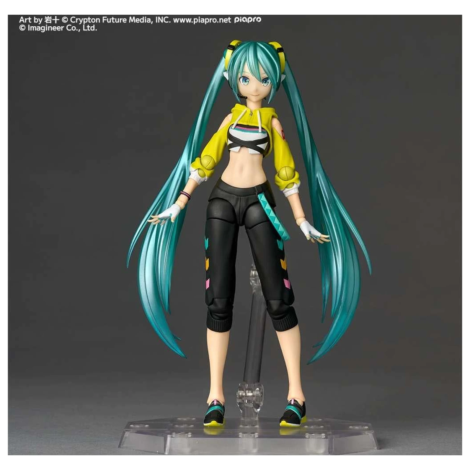 Hatsune Miku Boxing Version Figur Revoltech A.Y. 15 cm Produktfoto