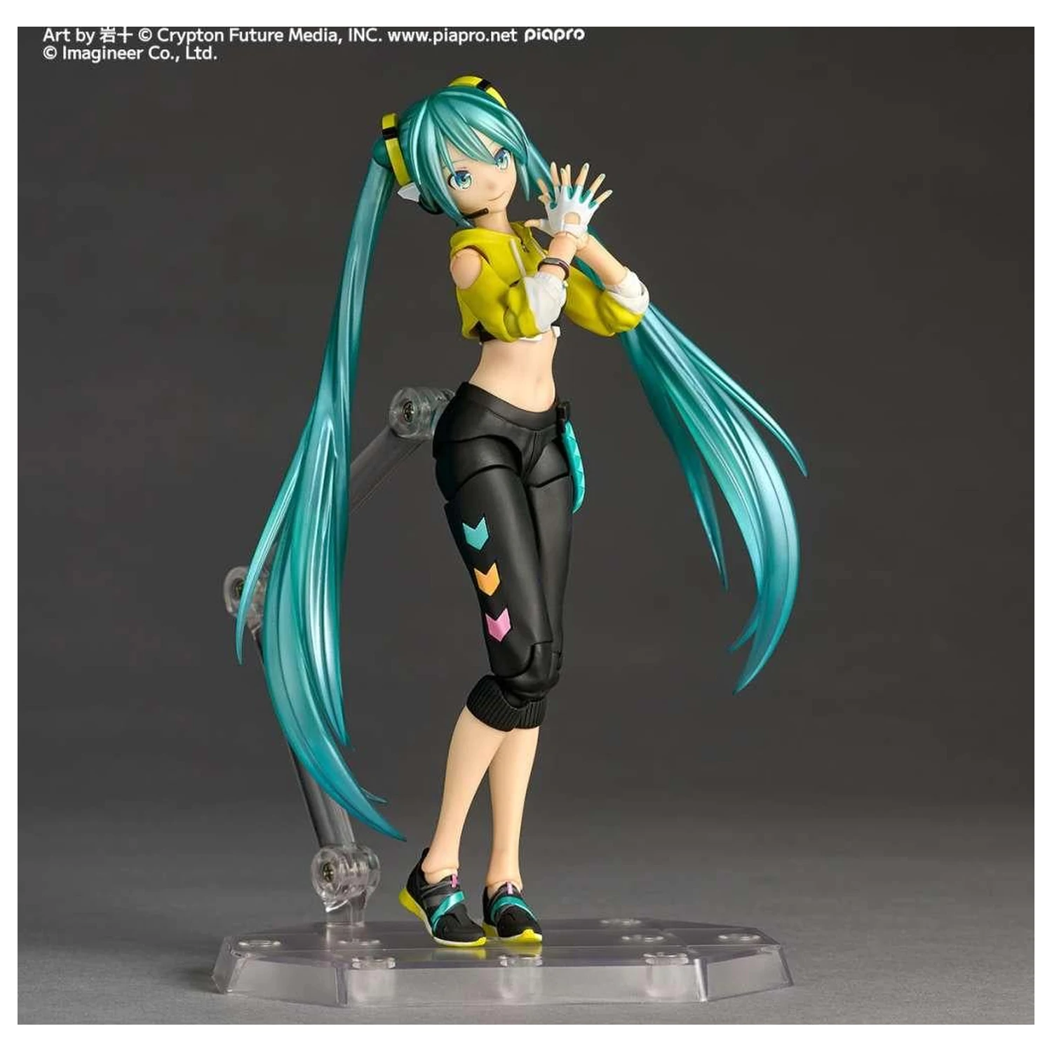 Hatsune Miku Boxing Version Figur Revoltech A.Y. 15 cm Produktfoto