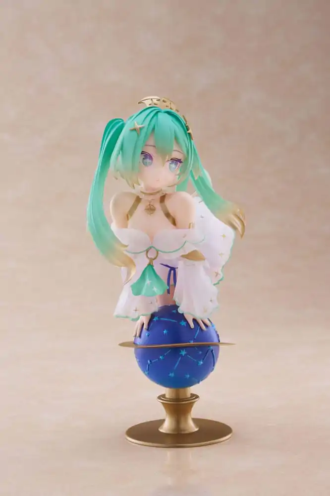 Hatsune Miku PVC Statue Bust Up Figure 39 Miku's Day Anniversary 2nd Season Glittering Star Ver. 18 cm Produktfoto