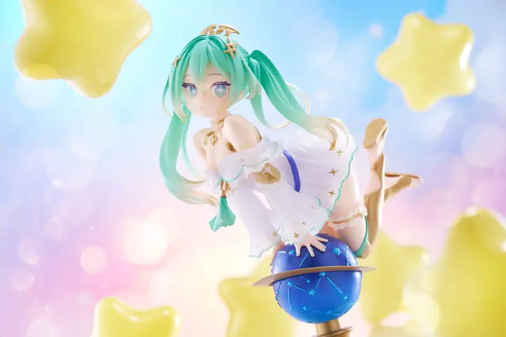 Hatsune Miku PVC Statue Bust Up Figure 39 Miku's Day Anniversary 2nd Season Glittering Star Ver. 18 cm Produktfoto