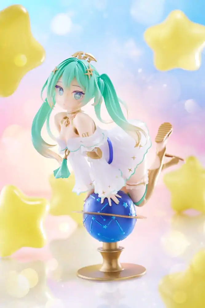 Hatsune Miku PVC Statue Bust Up Figure 39 Miku's Day Anniversary 2nd Season Glittering Star Ver. 18 cm Produktfoto