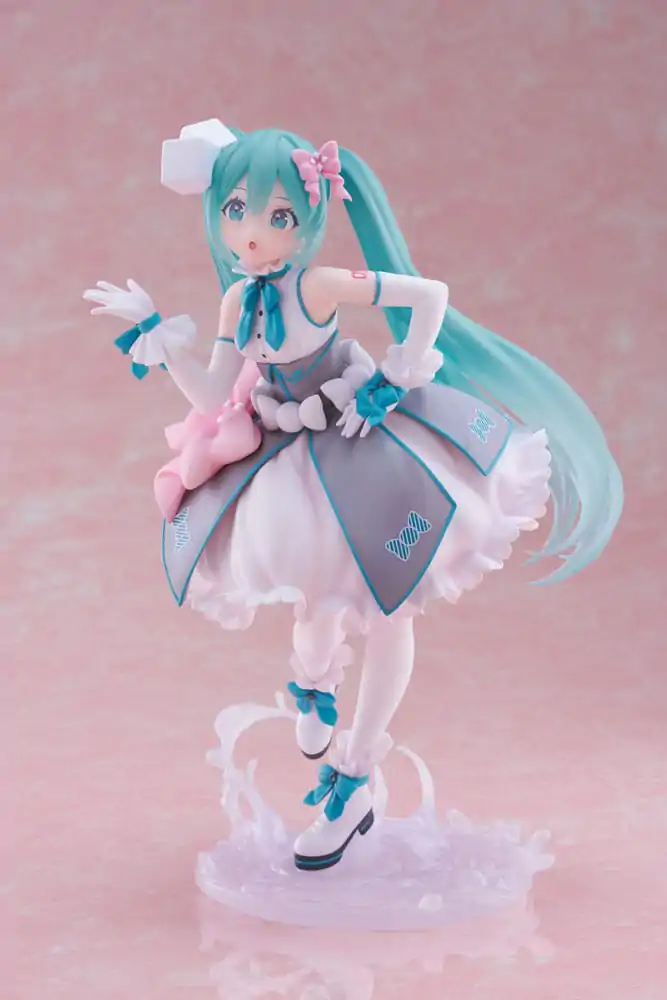 Hatsune Miku PVC Statue Bust Up Figure 39 Miku's Day Anniversary 2nd season Melty Sugar Ver. 18 cm termékfotó