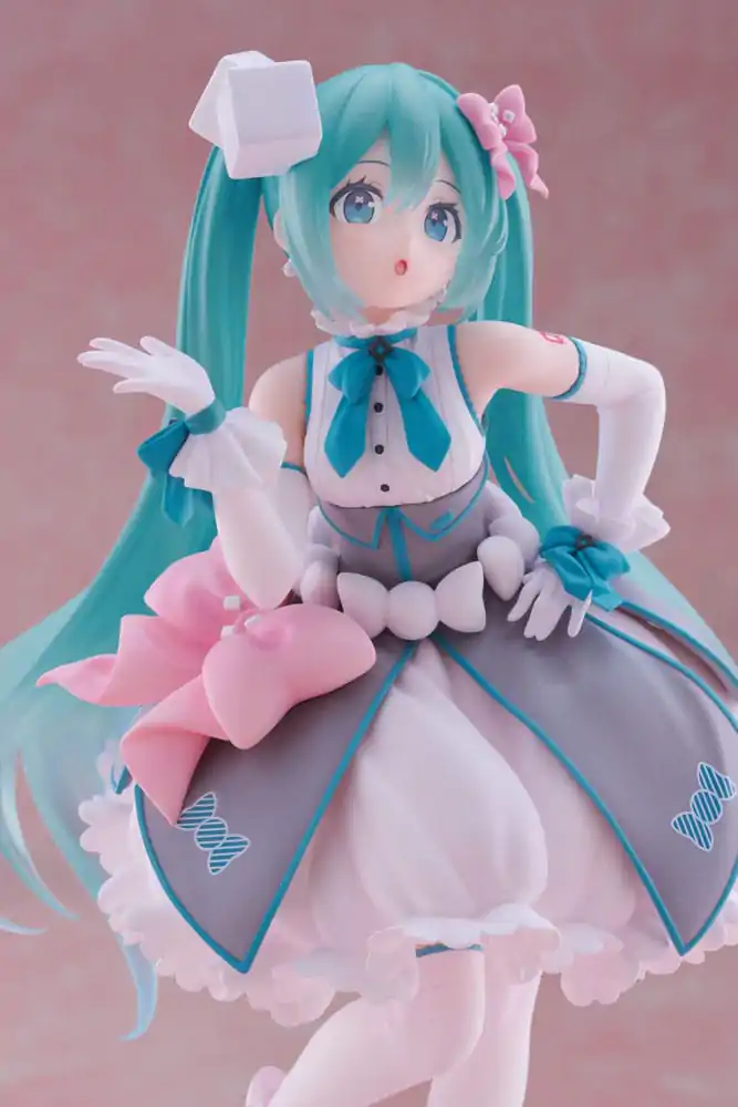 Hatsune Miku PVC Statue Bust Up Figure 39 Miku's Day Anniversary 2nd season Melty Sugar Ver. 18 cm termékfotó